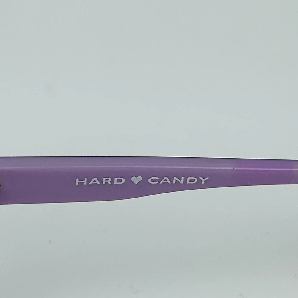 Hard Candy HC43 LAV Womens Eyeglasses Frame Purple Plastic Full Rim 52-18-135mm